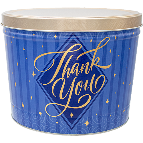 2-Gallon Thank You Tin