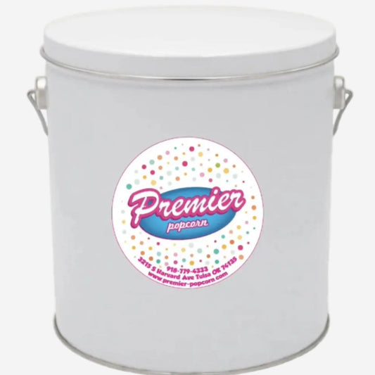 1-Gallon White Premier Tin