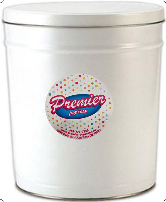 3.5-Gallon White Premier Tin