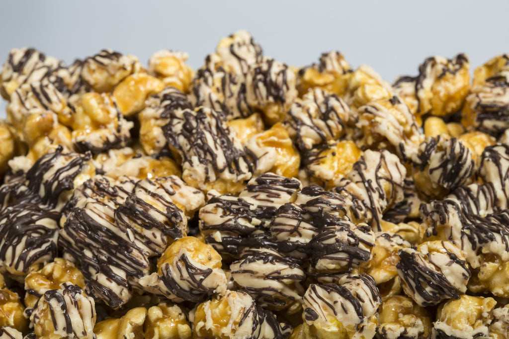 Peanut Butter Chocolate Popcorn