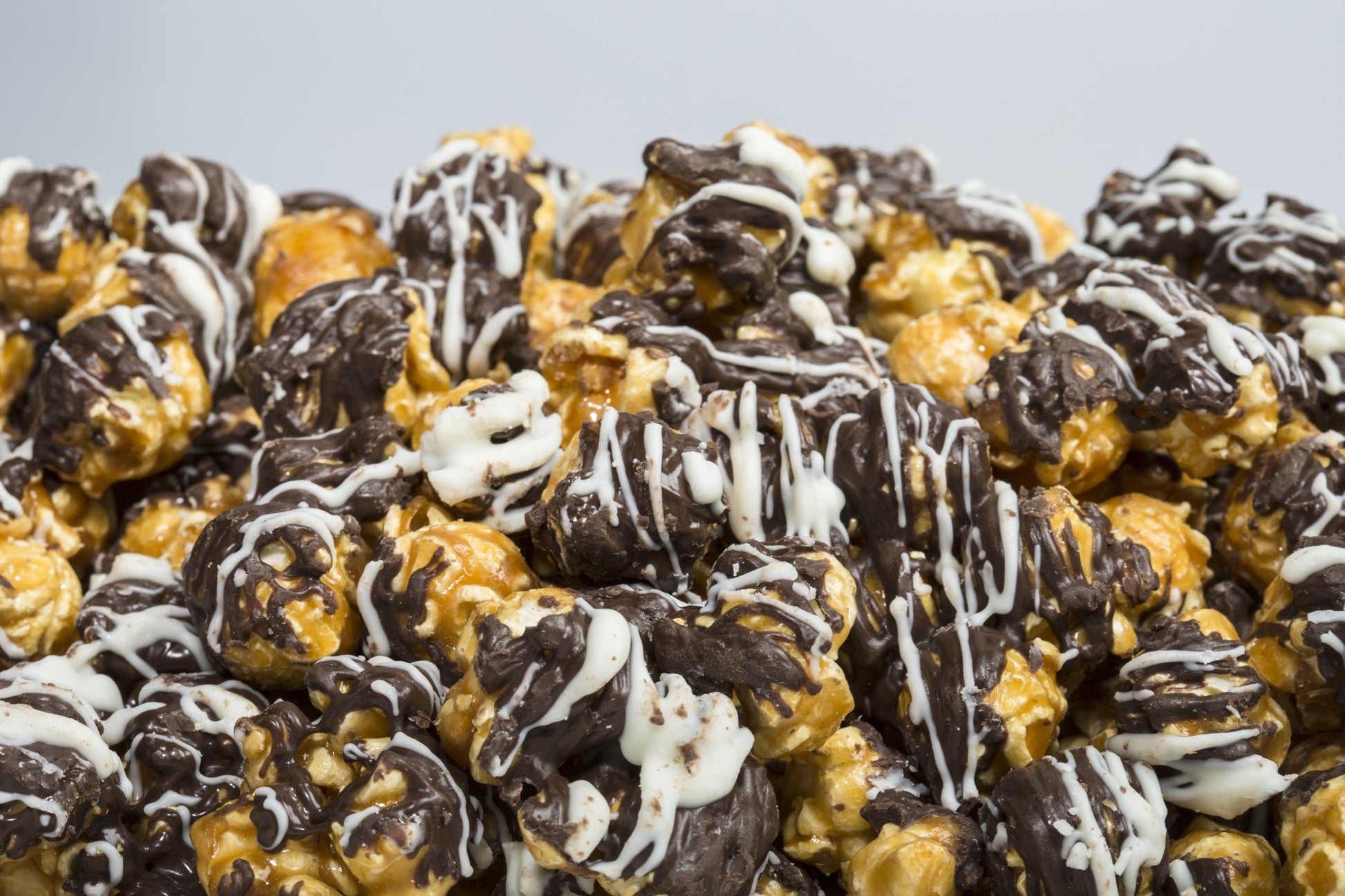Tuxedo - Caramel Dark & White Chocolate Popcorn